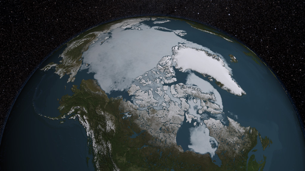 A NASA analysis of satellite data reveals the 2015 Arctic sea ice minimum extent is one of the lowest on record.