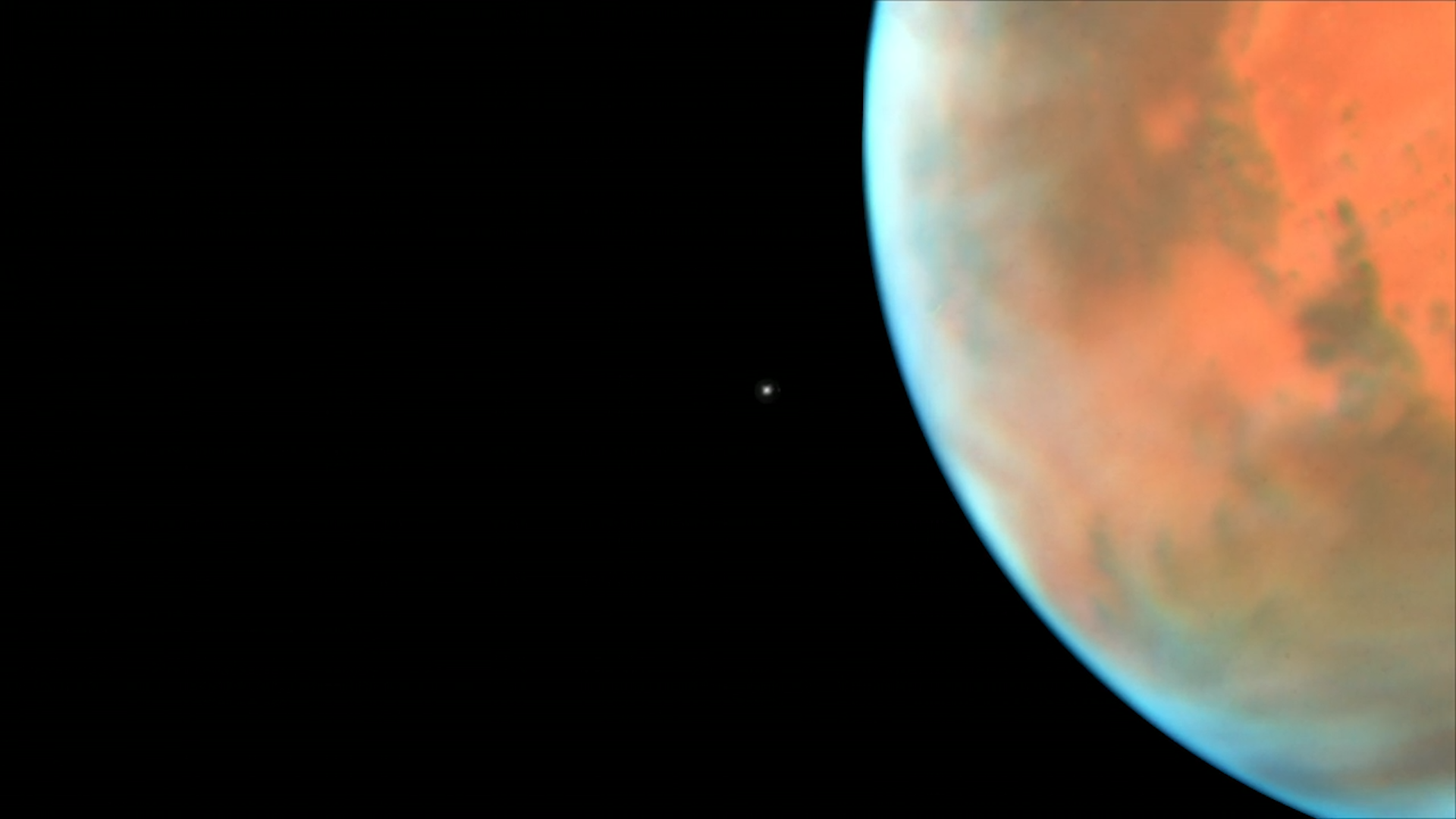 Preview Image for Phobos Photobombs Hubble's Picture of Mars