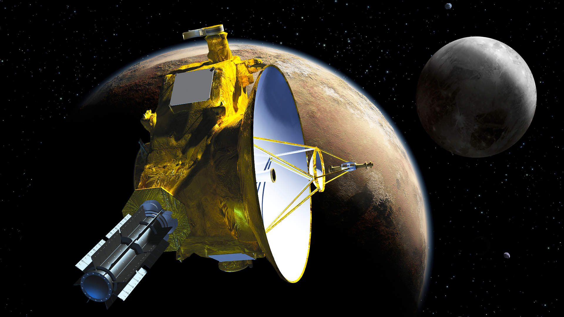 Instrument scientist Dennis Reuter answers questions about Pluto, NASA’s New Horizons spacecraft, and the Ralph infrared and visible spectrometer.Watch this video on the NASAexplorer YouTube channel.For complete transcript, click here.