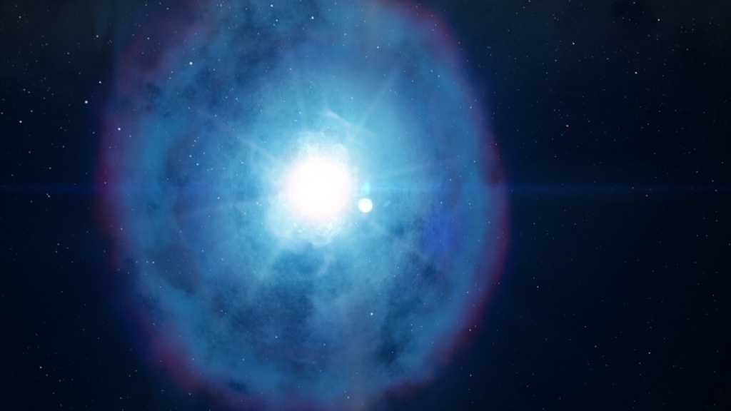 Astronomers predict high-energy explosions from a rare stellar encounter.