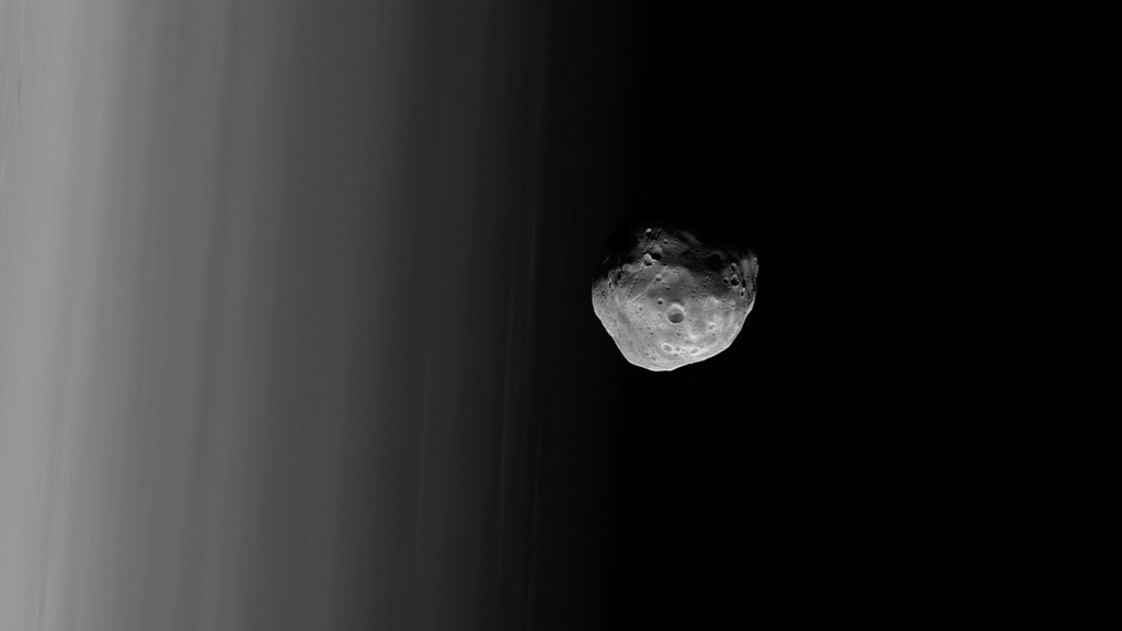 Weird marks on Phobos’ surface are early signs of the end for this moon of Mars.