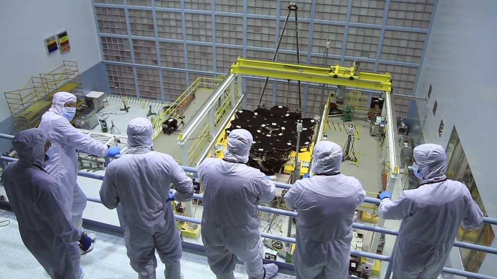Raw footage of Webb's 18th and final mirror segment installation at NASA Goddard Space Flight Center.  Part 2 of 2.