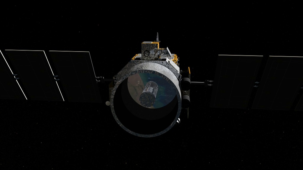 A beauty pass of the CALIPSO spacecraft.