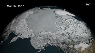 Link to Recent Story entitled: Arctic Sea Ice Reaches Another Record Low