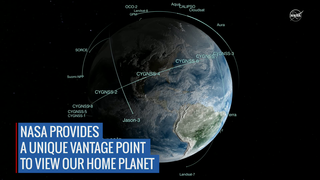 Link to Recent Story entitled: NASA's Vantage Point to View Earth