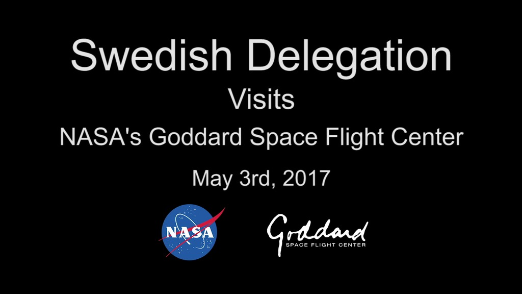 B-roll of His Majesty Carl XVI Gustaf of Sweden's visit to NASA's Goddard Space Flight Center.