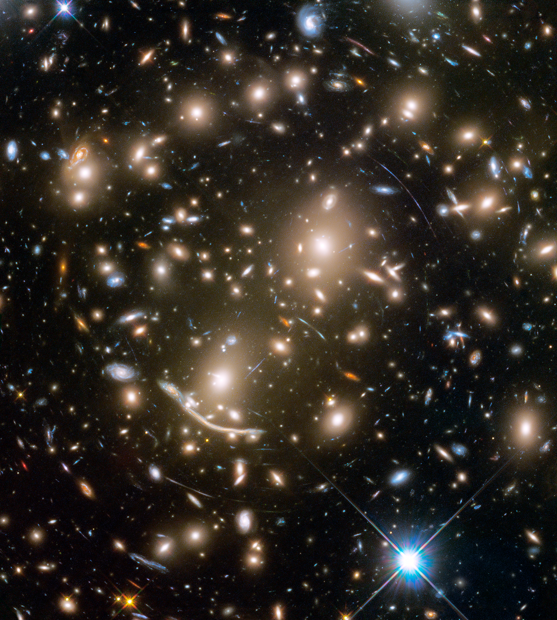 A Lot of Galaxies Need Guarding in this NASA Hubble View!Click for more about this NEW IMAGE.Click for YOUTUBE video.