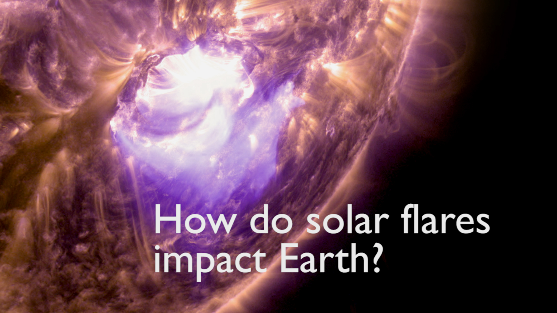 A team of scientists —led by Laura Hayes, a solar physicist who splits her time between NASA Goddard and Trinity College in Dublin, Ireland— investigated a connection between solar flares and Earth’s atmosphere. They discovered pulses in the electrified layer of the atmosphere—called the ionosphere—mirrored X-ray oscillations during a July 24, 2016 flare. Music: "Good Chat" by Richard Anthony D Pike on Killer TracksWatch this video on the NASA Goddard YouTube channel.Complete transcript available.