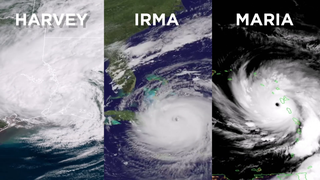 Link to Recent Story entitled: Intense String of Hurricanes Seen From Space