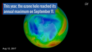 Link to Recent Story entitled: Warm Winter Air Makes for a Small Ozone Hole