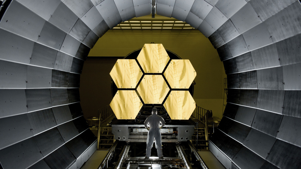 The Webb telescope’s mirrors are beautiful, but they are also amazing feats of engineering.