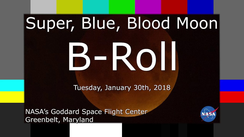 B-roll Find out what scientists will be learning during the Super, Blue, Blood Moon.Beginning at 5:30 a.m. EST on Jan. 31, a live feed of the Moon will be offered on NASA TV and NASA.gov/live. You can also follow at @NASAMoon. Weather permitting, the NASA TV broadcast will feature views from the varying vantage points of telescopes at NASA’s Armstrong Flight Research Center in Edwards, California; Griffith Observatory in Los Angeles; and the University of Arizona’s Mt. Lemmon SkyCenter Observatory. For more click HERE