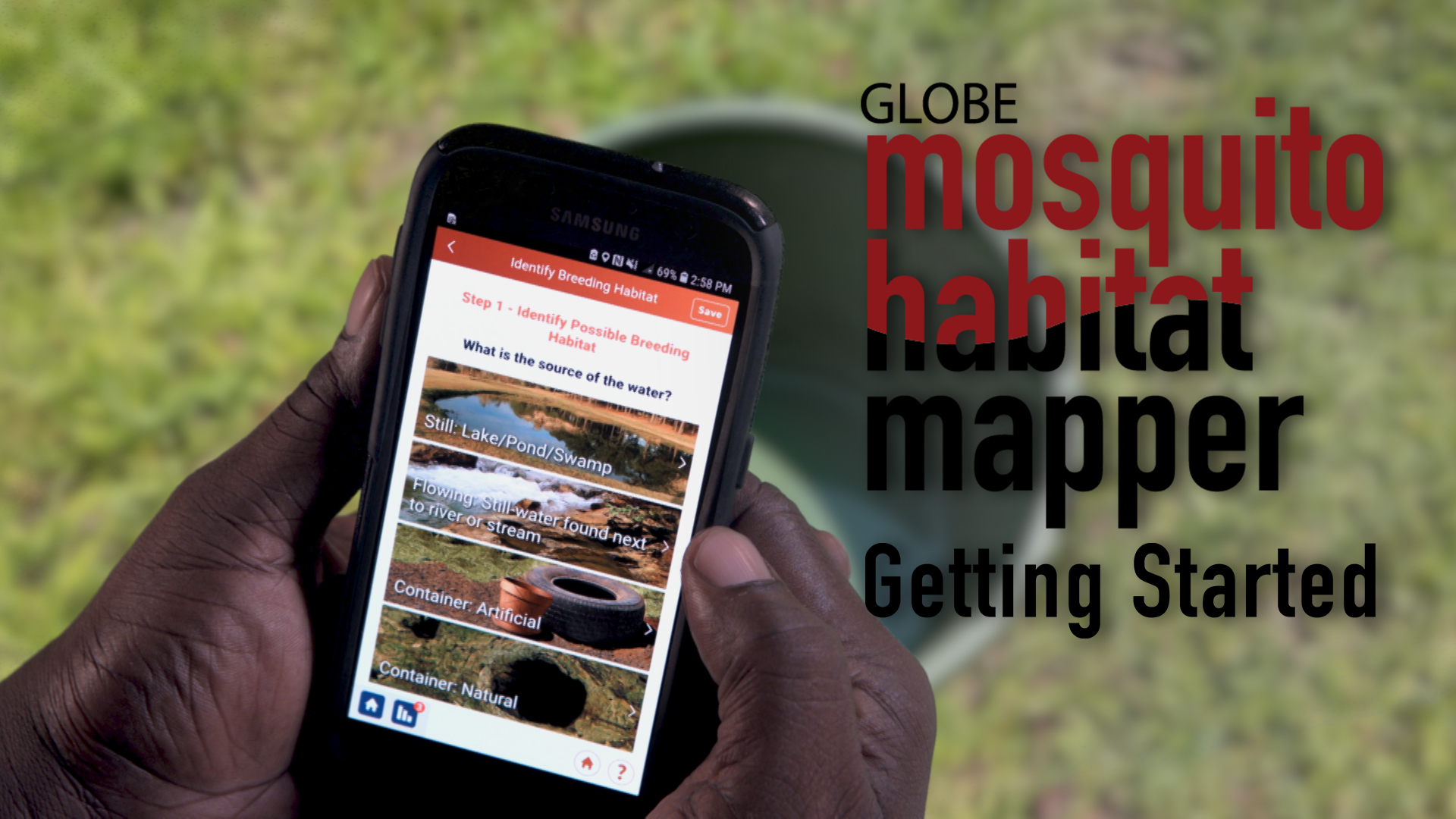 Preview Image for GLOBE Observer Mosquito Habitat Mapper: Getting Started Basic