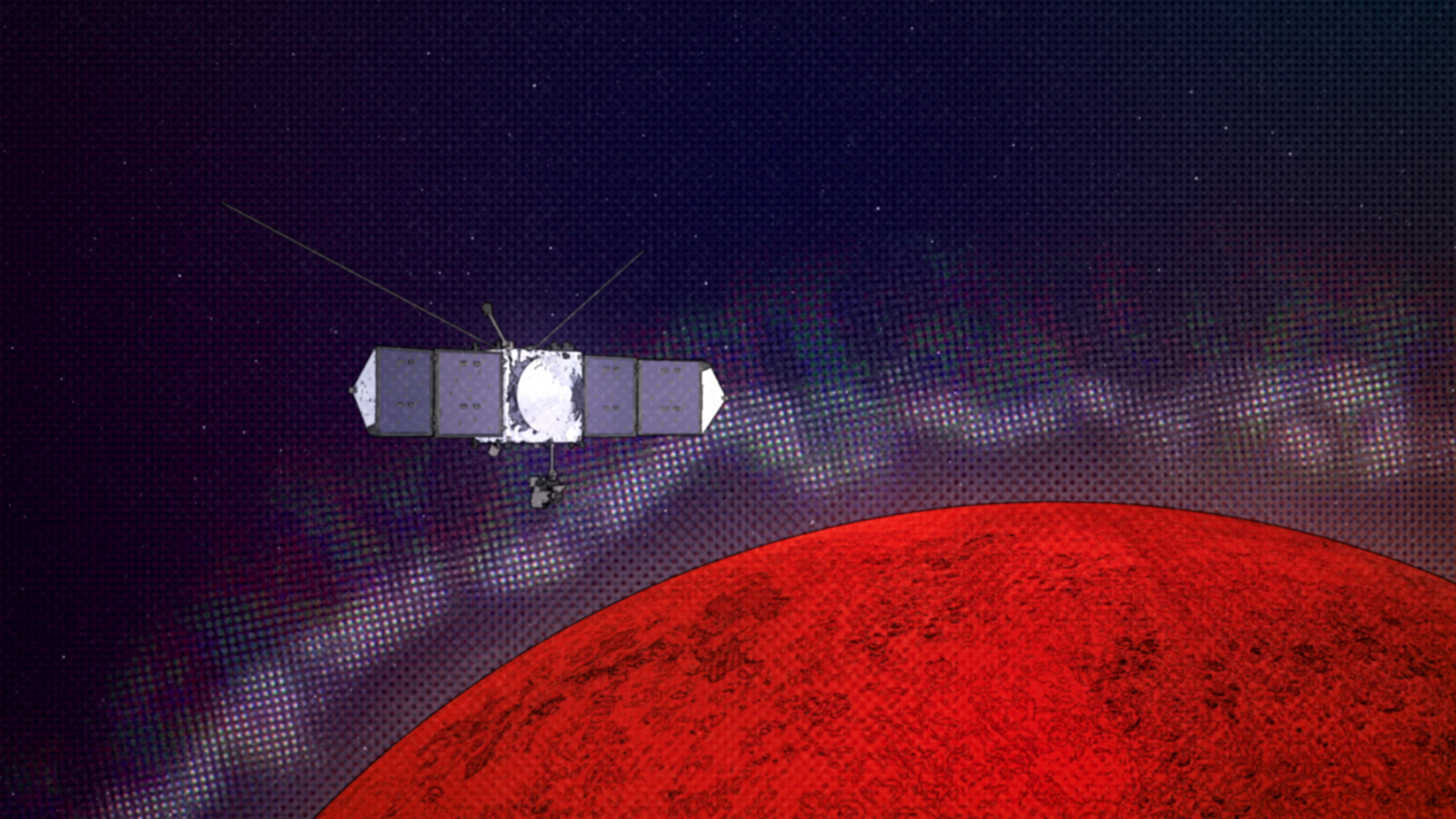 The MAVEN mission explores Mars’ atmosphere to better study a phenomenon observed at Earth, known as “Sporadic-E Layers.” They are concentrations of plasma that form in the ionosphere and interfere with radio waves. This video is animated in a comic book style.Music from Universal Production Music. Songs include: "Alpha and Omega," "Break the News," and "Waiting for a Sensation."