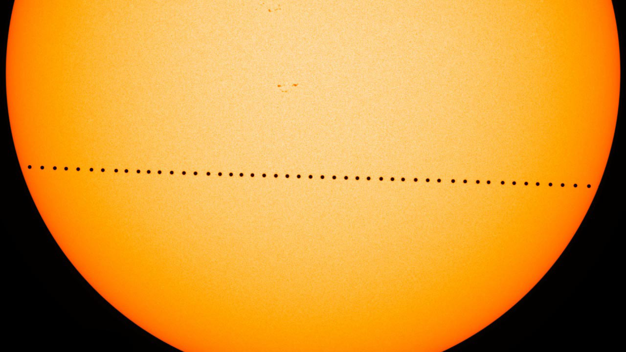Quick link for B-ROLL for Mercury transit interviews.Quick link for AUDIO interview with Dr. Padi Boyd.Quick link for canned interview with Dr. Padi Boyd.Quick link for canned interview with Dr. Alex Young looking off camera. Just in! Mercury begins it's TRANSIT here on Monday, Nov. 11!! Quick link to canned interview in Spanish with NASA Scientst Teresa Nieves-Chinchilla.Click here to watch the Solar Dynamics Observatory's view of the transit. 