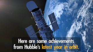 Link to Recent Story entitled: Hubble’s 30th Year in Orbit
