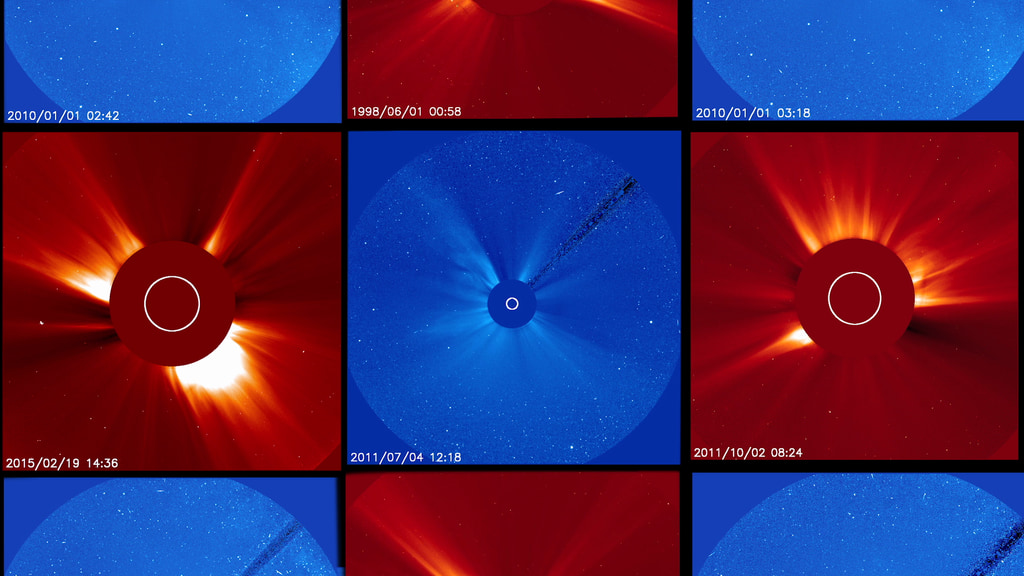Preview Image for Four of Our Favorite SOHO-discovered Comets