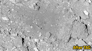 Link to Recent Story entitled: OSIRIS-REx Leaves its Mark on Asteroid Bennu