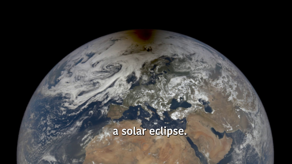 Preview Image for An EPIC View of the Moon’s Shadow During the June 10 Solar Eclipse