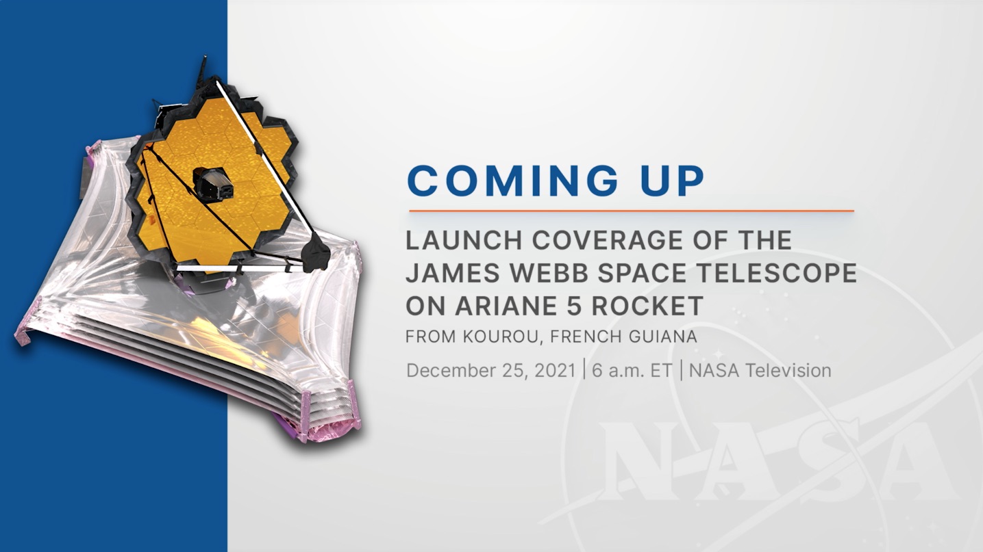 Part 1 of the Webb Telescope launch broadcast