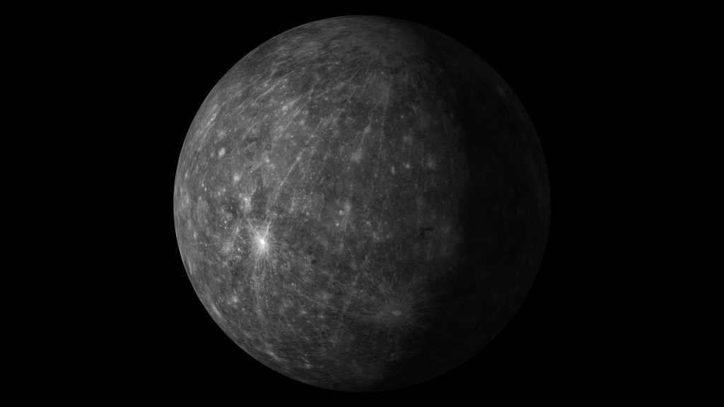 Preview Image for Global View of Mercury &ndash; Animation
