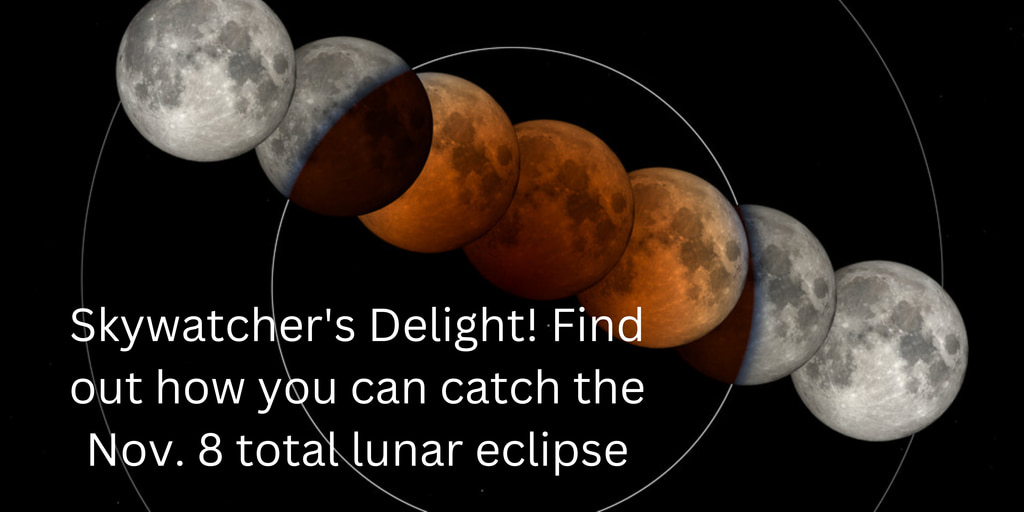 Preview Image for Skywatcher’s Delight: Find out how you can catch the Nov. 8 total lunar eclipse