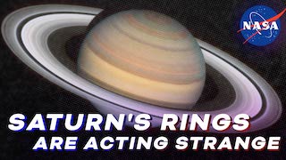 Link to Recent Story entitled: Saturn's Rings Are Acting Strange