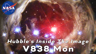 Link to Recent Story entitled: Hubble’s Inside The Image: V838 Mon
