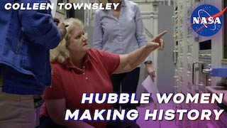 Link to Recent Story entitled: Hubble Women Making History: Colleen Townsley