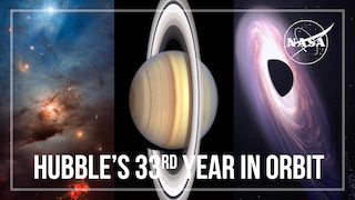 Link to Recent Story entitled: Hubble’s 33rd Year in Orbit
