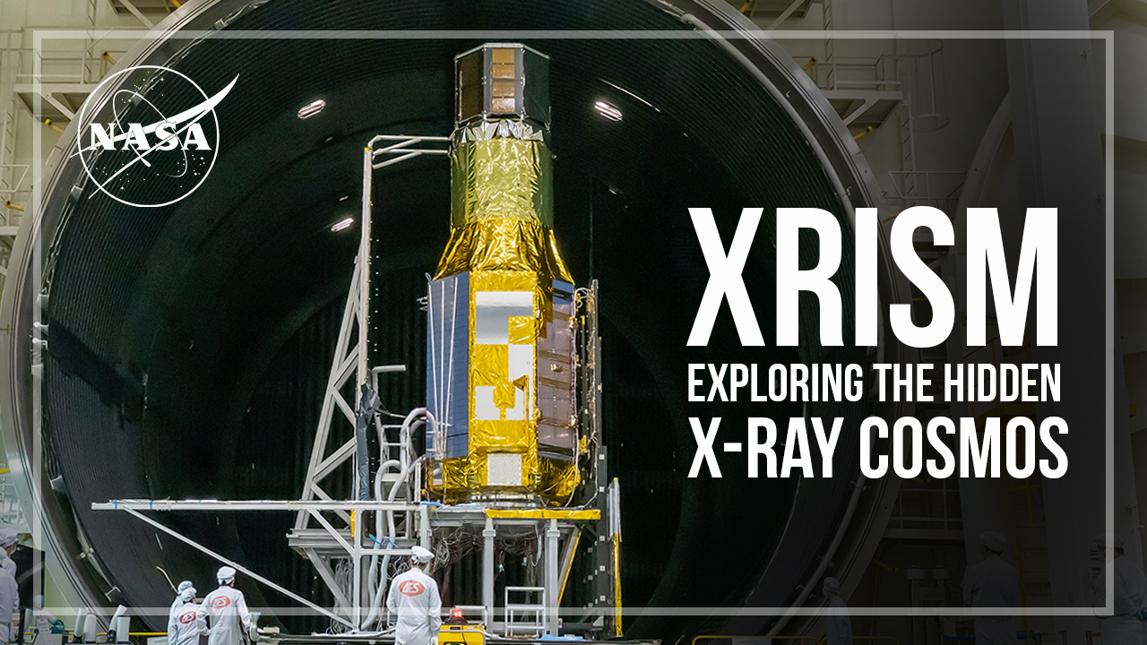 Watch this video to learn more about XRISM (X-ray Imaging and Spectroscopy Mission), a collaboration between JAXA (Japan Aerospace Exploration Agency) and NASA.Credit: NASA's Goddard Space Flight CenterMusic Credits: Universal Production MusicLights On by Hugh Robert Edwin Wilkinson Dreams by Jez Fox and Rohan JonesChanging Tide by Rob ManningWandering Imagination by Joel GoodmanIn Unison by Samuel Sim