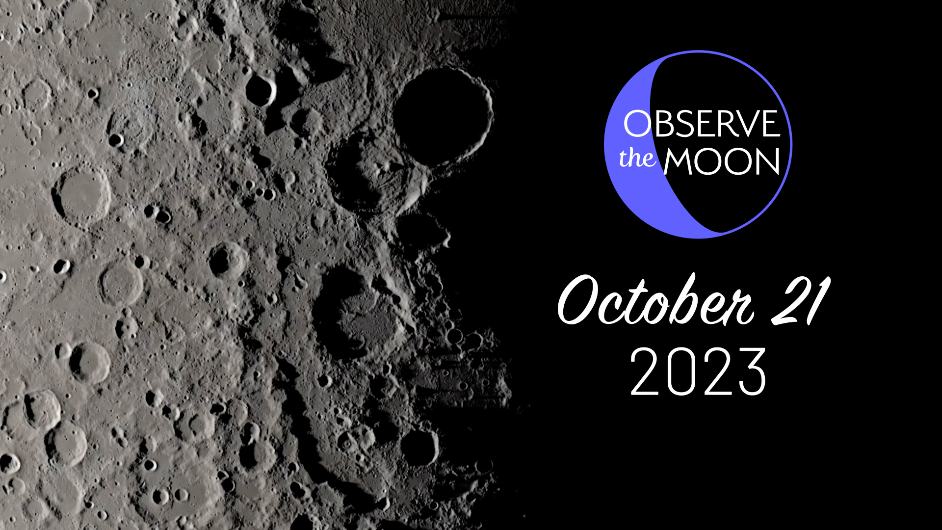 2023 International Observe the Moon Night broadcast - Hosted by Lauren WardWatch this video on the NASA Goddard YouTube channel.