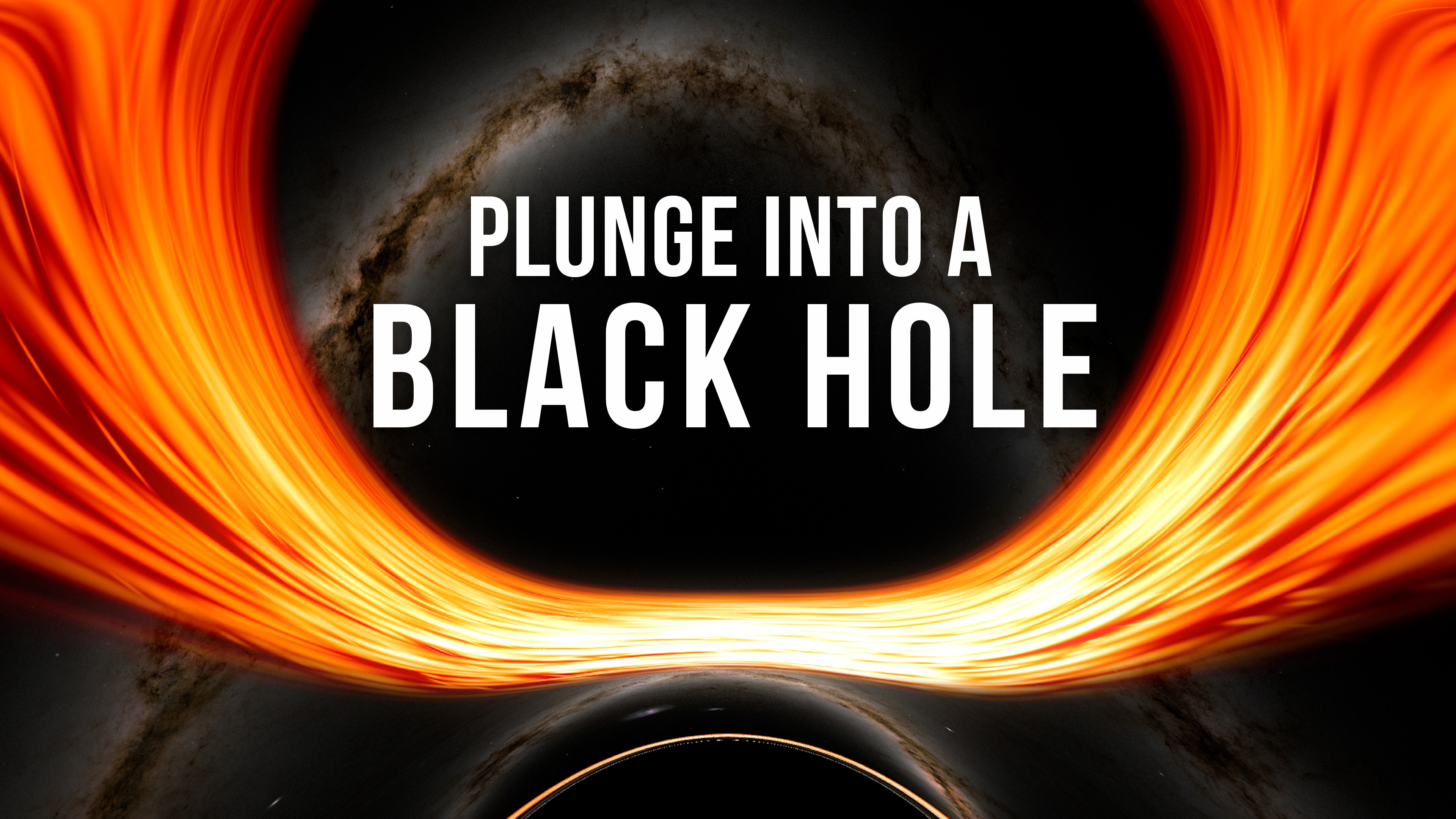 In this flight toward a supermassive black hole, labels highlight many of the fascinating features produced by the effects of general relativity along the way. This supercomputer visualization tracks a camera as it approaches, briefly orbits, and then crosses the event horizon — the point of no return — of a supersized black hole similar in mass to the one at the center of our galaxy.  Credit: NASA's Goddard Space Flight Center/J. Schnittman and B. PowellMusic: “Tidal Force,” Thomas Daniel Bellingham [PRS], Universal Production Music“Memories” from Digital Juice“Path Finder,” Eric Jacobsen [TONO] and Lorenzo Castellarin [BMI], Universal Production MusicWatch this video on the NASA Goddard YouTube channel.Complete transcript available.