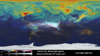 Link to Recent Story entitled: Simulated Atmospheric Carbon Concentrations