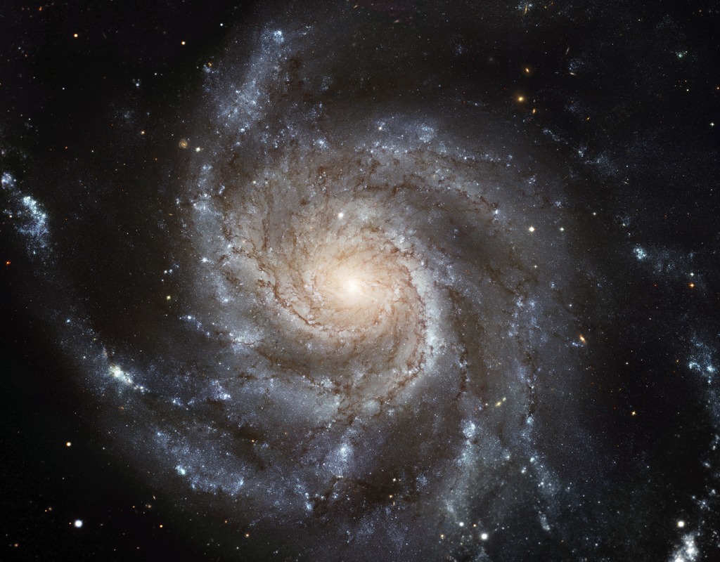 Hubble's High-Definition View of the Spiral Galaxy Messier 101