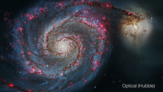 Link to Recent Story entitled: The Whirlpool Galaxy: Visible and X-ray Views