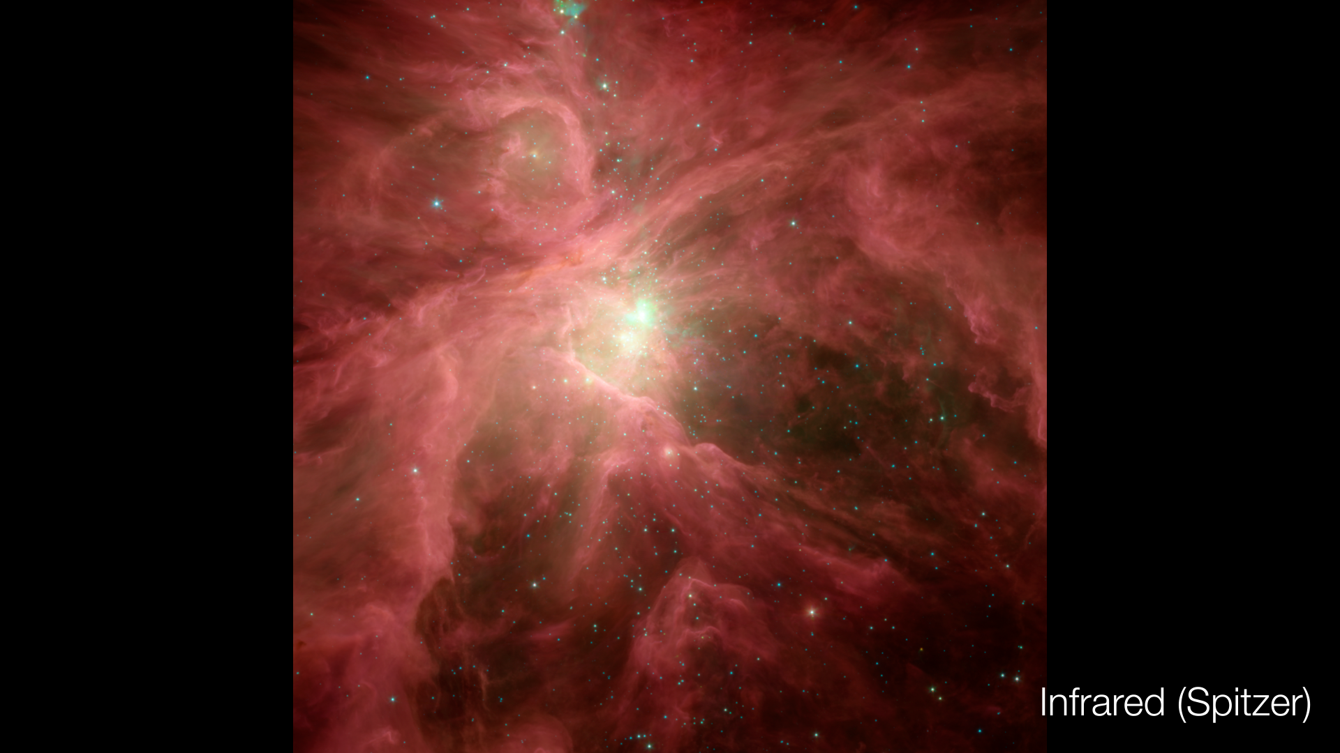 Preview Image for The Orion Nebula: Visible and Infrared Views