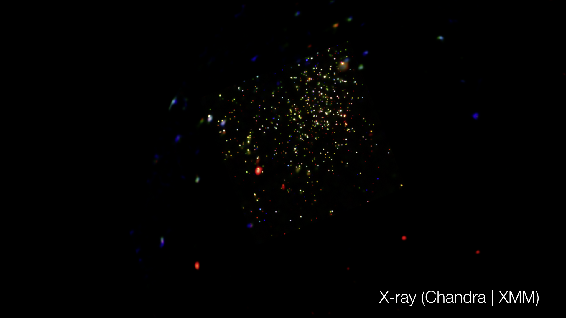 Chandra/XMM X-ray image of Eagle Nebula 