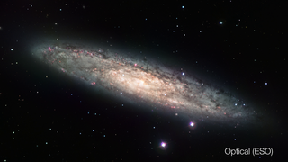 Link to Recent Story entitled: Barred Galaxy (NGC 253) in Multiple Wavelengths