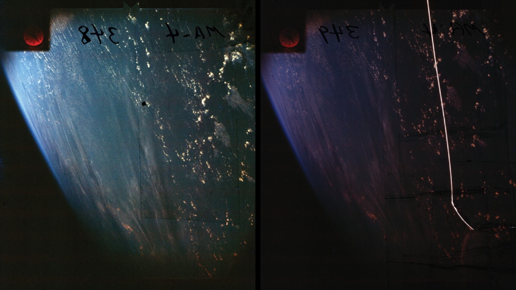 Vintage Photos of Earth at Night—NASA’s Mercury-Atlas Mission