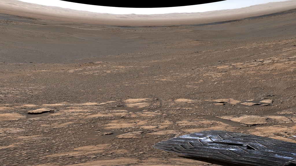 360 view of NASA's Curiosity rover! NASA's Curiosity rover captured its highest-resolution panorama yet of the Martian surface between Nov. 24 and Dec. 1, 2019. A version without the rover contains nearly 1.8 billion pixels; a version with the rover contains nearly 650 million pixels. Both versions are composed of more than 1,000 images that were carefully assembled over the following months.The rover's Mast Camera, or Mastcam, used its telephoto lens to produce the panorama and relied on its medium-angle lens to produce a lower-resolution panorama that includes the rover's deck and robotic arm.Malin Space Science Systems in San Diego built and operates Mastcam. A division of Caltech, NASA's Jet Propulsion Laboratory manages the Mars Science Laboratory mission f